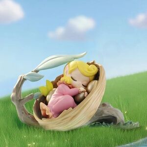 🌟New 'Sleeping Elves' Tales Of Enchanted Dreams Art Figure-"Cradle's Melody"